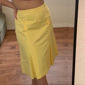 Summery Yellow Skirt